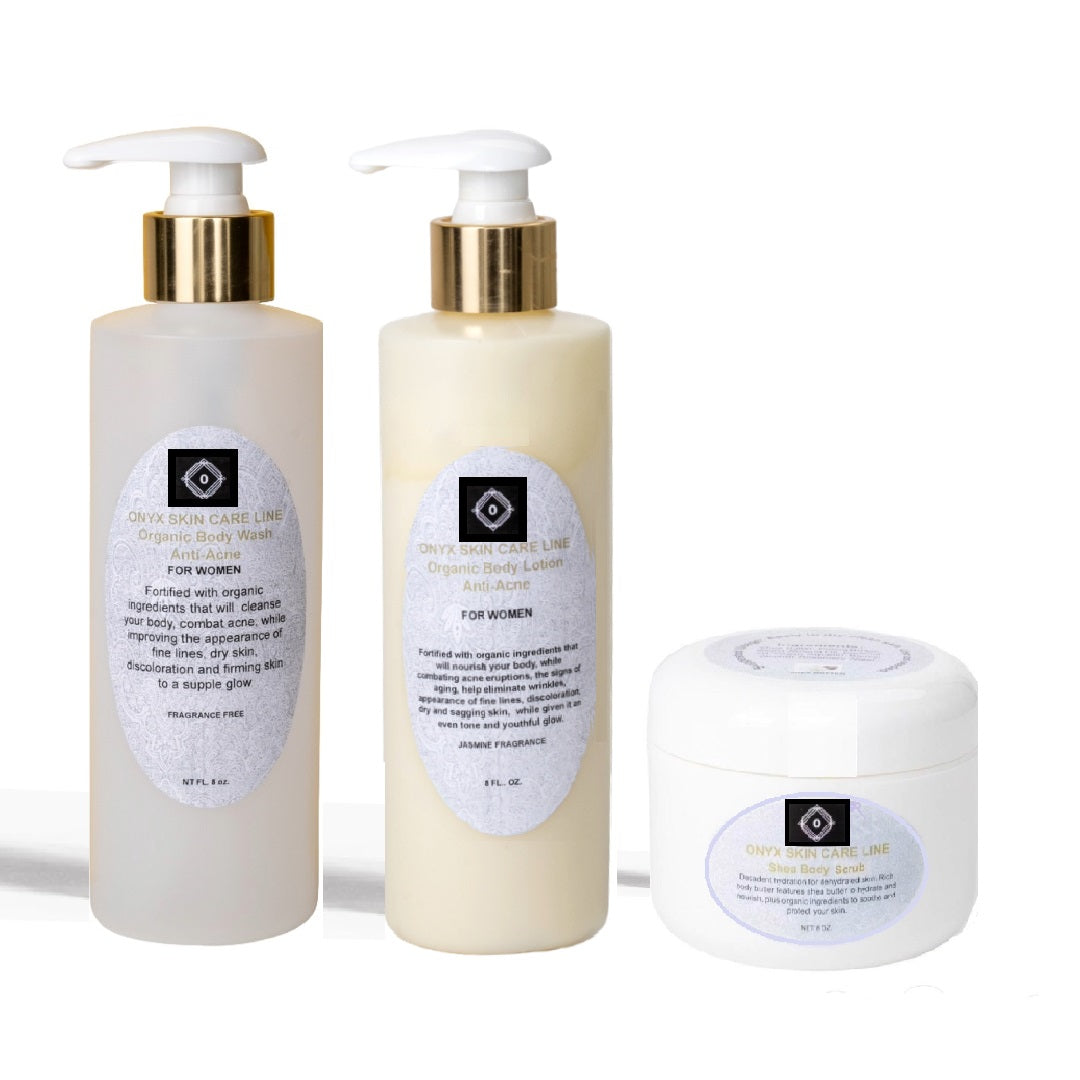 THREE STEP ANTI-ACNE BODY SYSTEM - FOR WOMEN-0